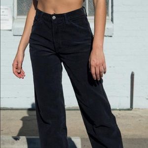 Brandy Melville Blue Jada Corduroy Pants